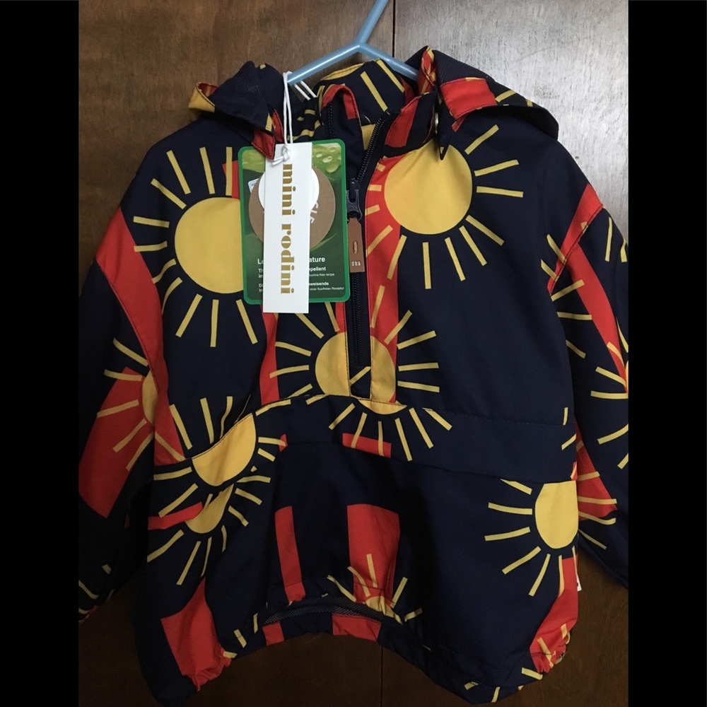 Mini Rodini windbreaker, new with tags!